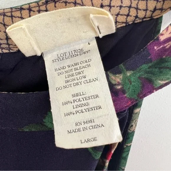 One Clothing Navy Floral Mini Dress - Picture 7 of 10